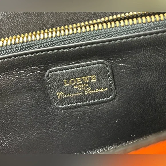 Loewe Butterfly Long Wallet With Black Tassels on Zipper - Picture 8 of 12